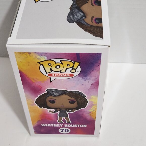 Funko POP! Icons - Whitney Houston #70 - Diamond Collection Target Exclusive - Picture 5 of 6